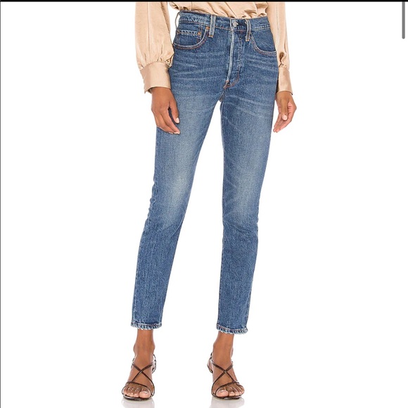 Levi's Denim - NWOT Levi 501 Skinny in We the People